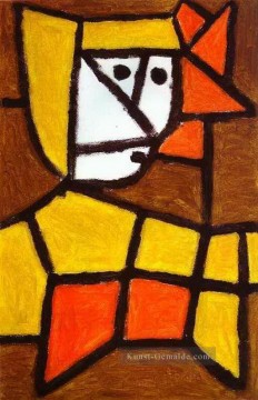 Frau im Bauernkleid Paul Klee Ölgemälde